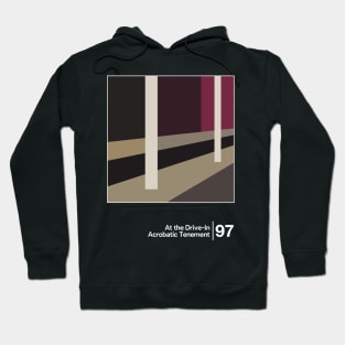 At The Drive-In - Acrobatic Tenement / Minimal Style Graphic Artwork Hoodie